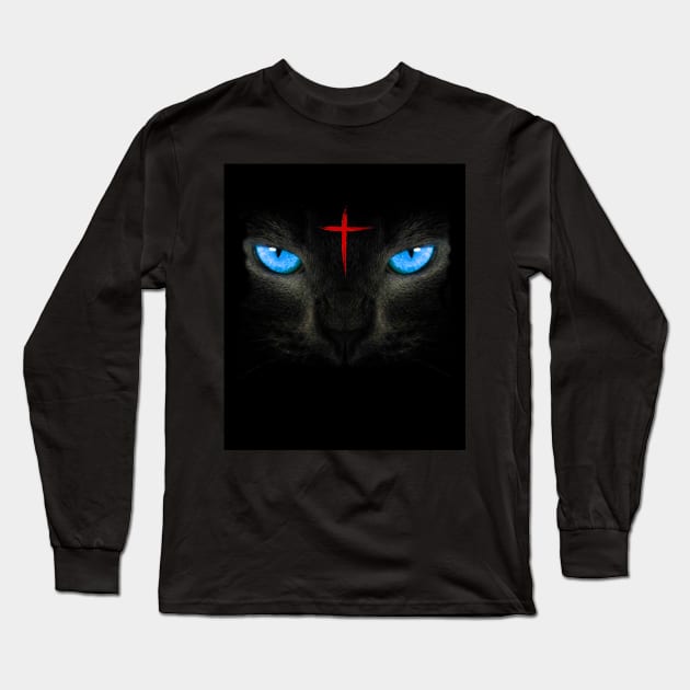 Fearless Warrior Long Sleeve T-Shirt by The Alien Boy Art